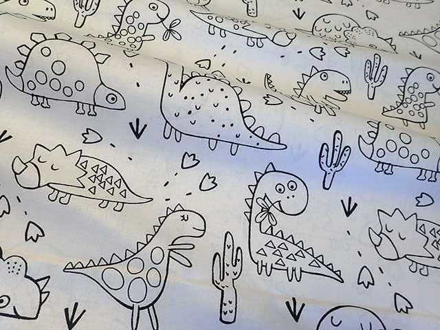 LÁTKA - OMALOVÁNKY - DINOSAUŘI