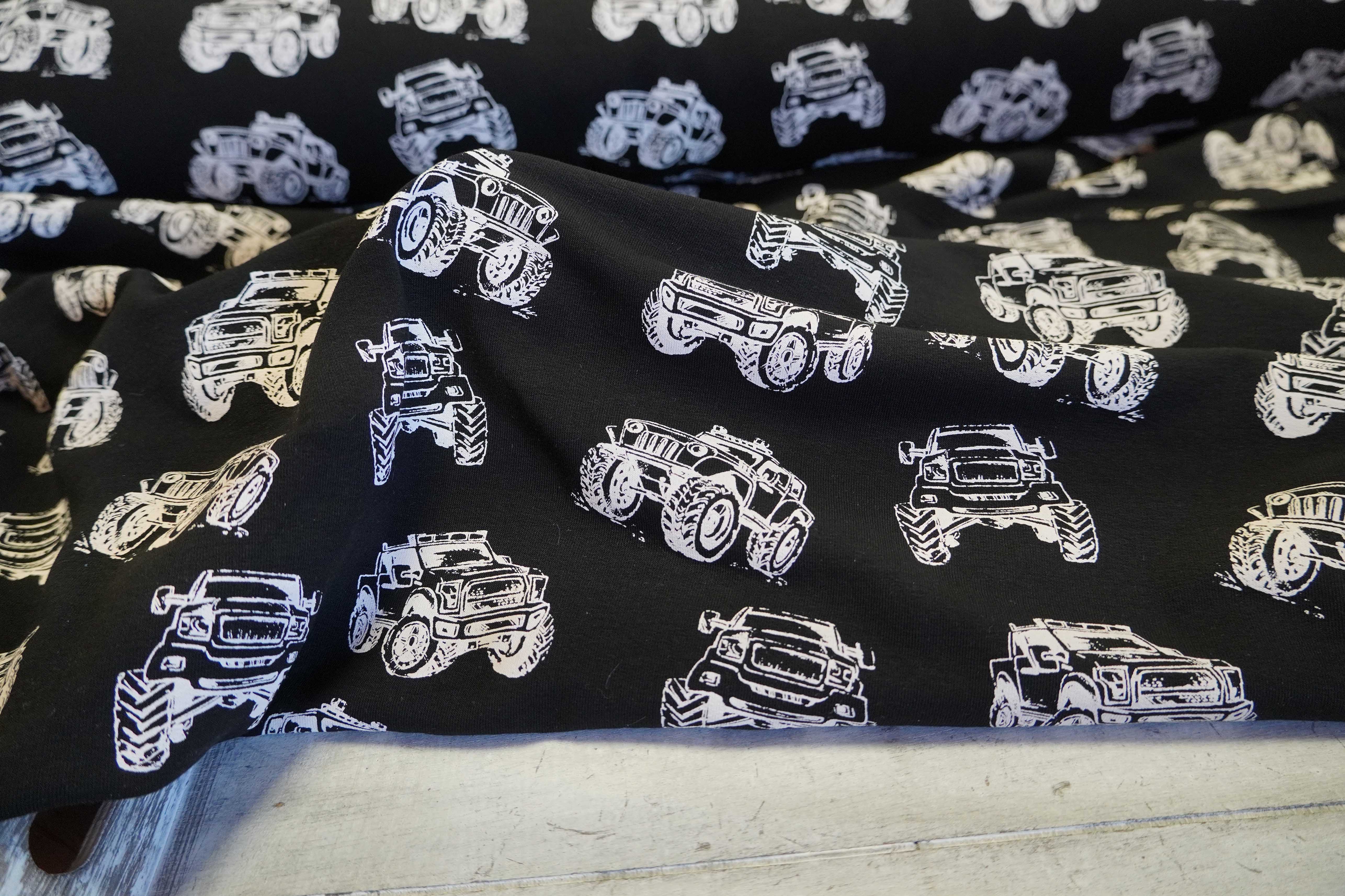 TEPLÁKOVINA - AUTA - POČESANÁ