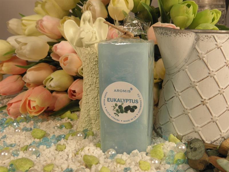 Eukalyptus - Hranol 110 - Vonná svíčka