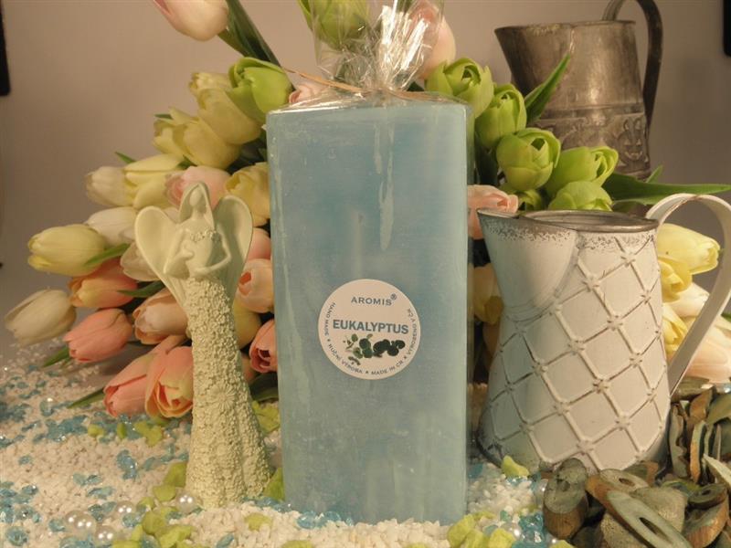 Eukalyptus - Hranol 170 - Vonná svíčka