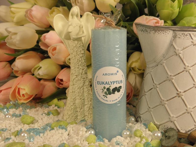 Eukalyptus - Válec 120 - Vonná svíčka