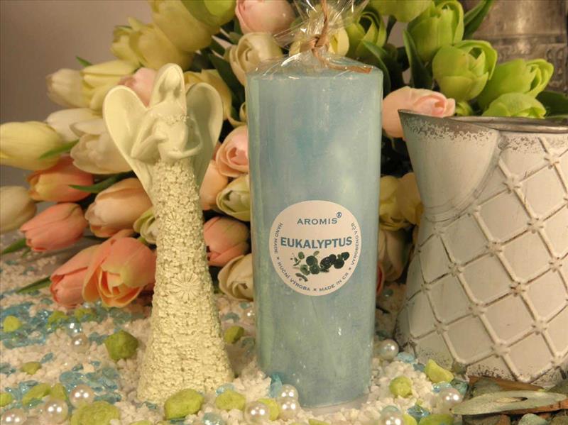 Eukalyptus - Válec140 - Vonná svíčka