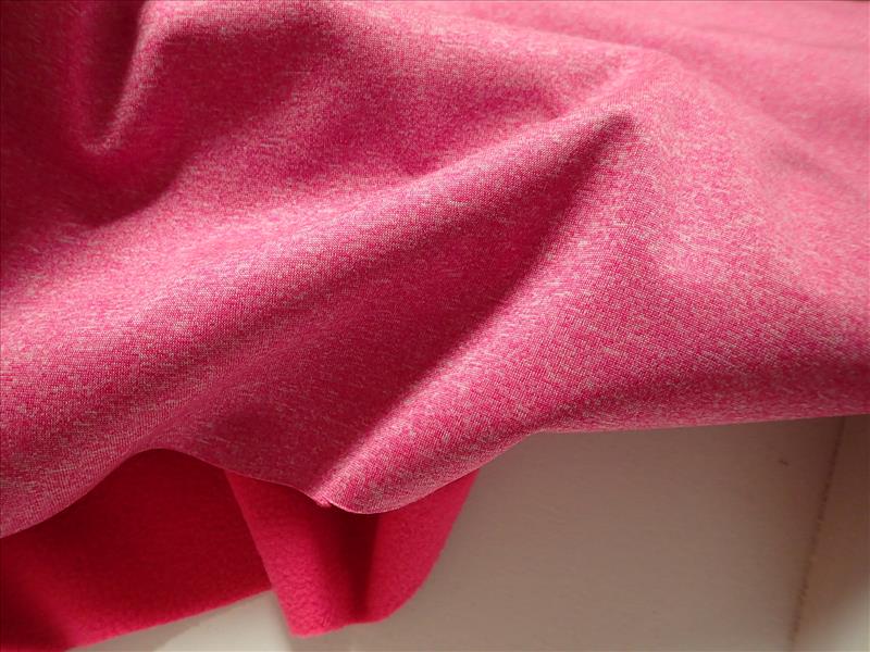 SOFTSHEL - ZIMNÍ - MALINOVÝ ŽÍHANÝ