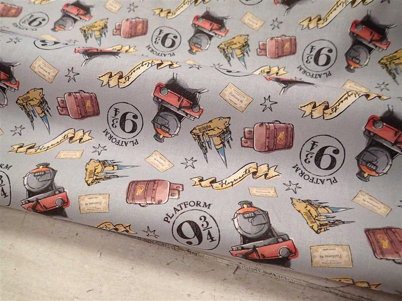 LÁTKA - HARRY POTTER - NÁSTUPIŠTĚ - FOTOTISK