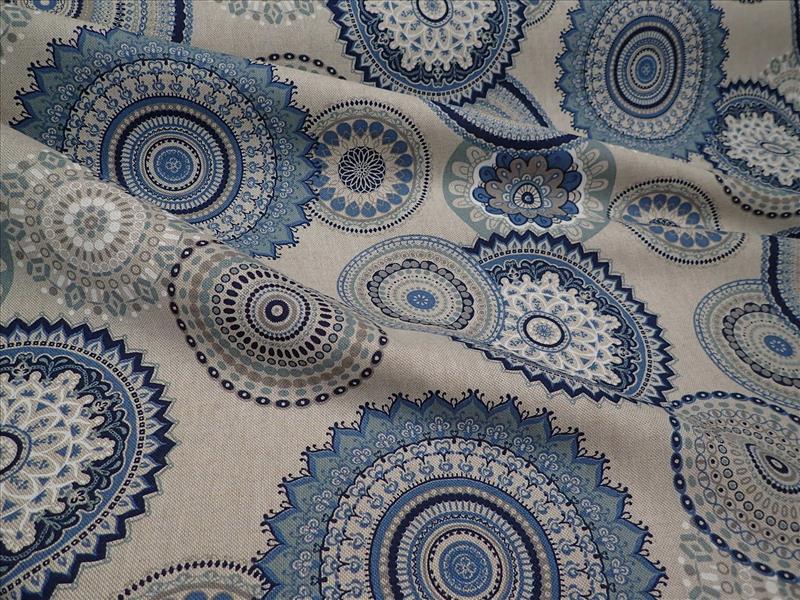 LÁTKA - POTAHOVKA - REŽNÁ - MANDALY - MODRÁ