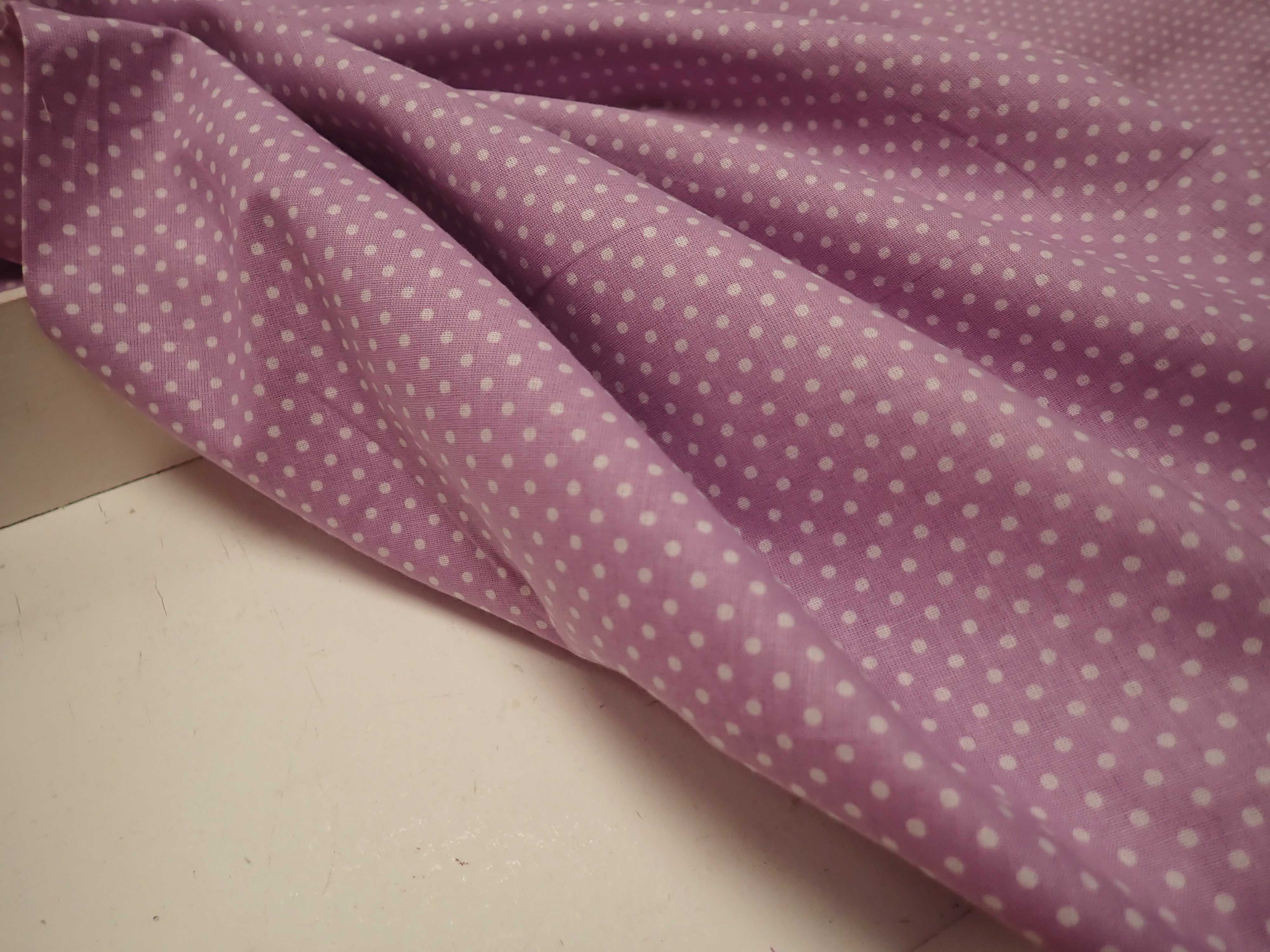 LÁTKA - SVĚTLE FIALOVÝ PUNTÍK