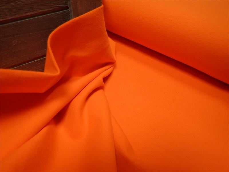 PLETENINA - JERSEY - ORANŽOVÁ