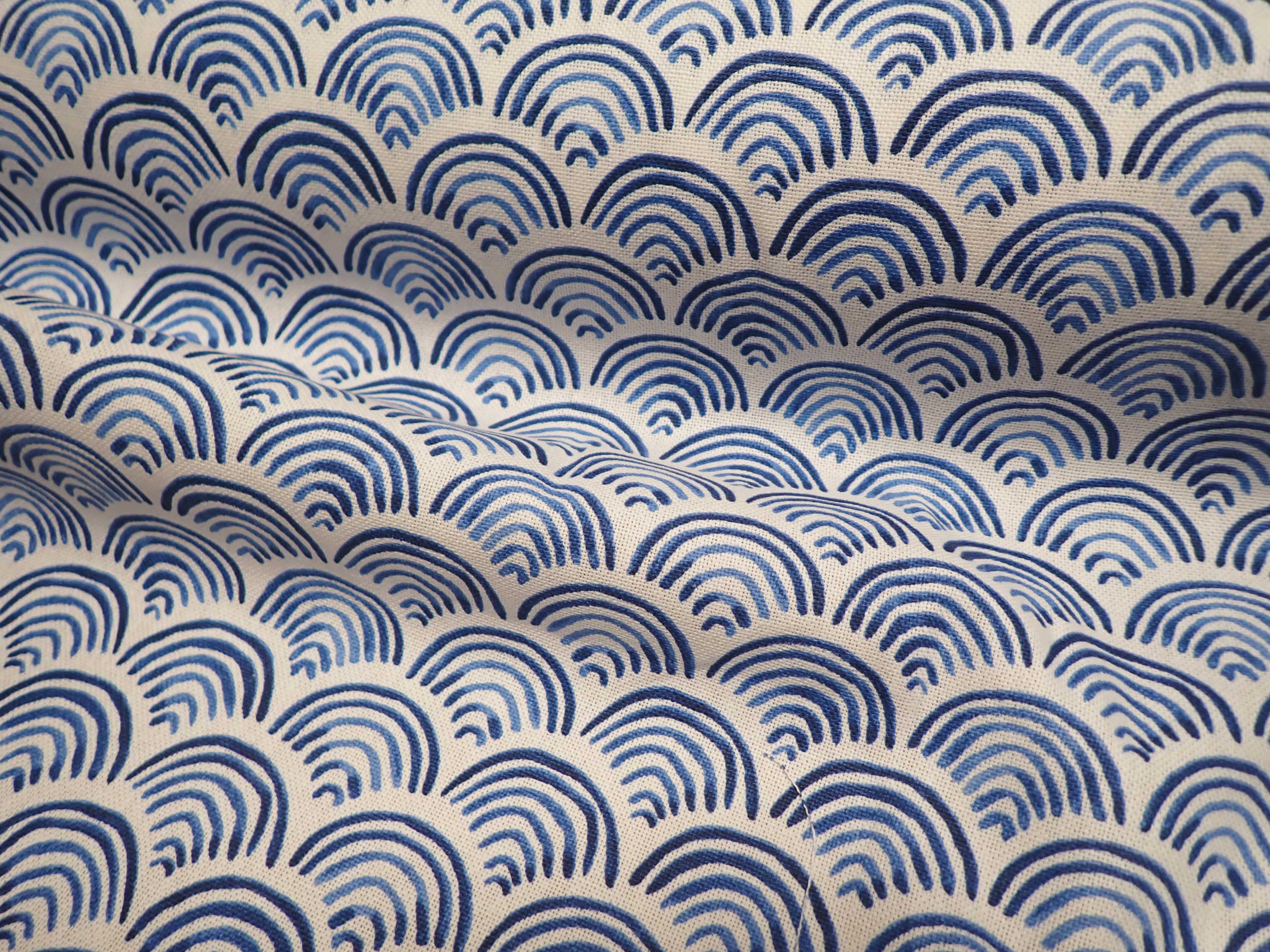 LÁTKA - POTAHOVKA - MODRÉ OBLOUČKY