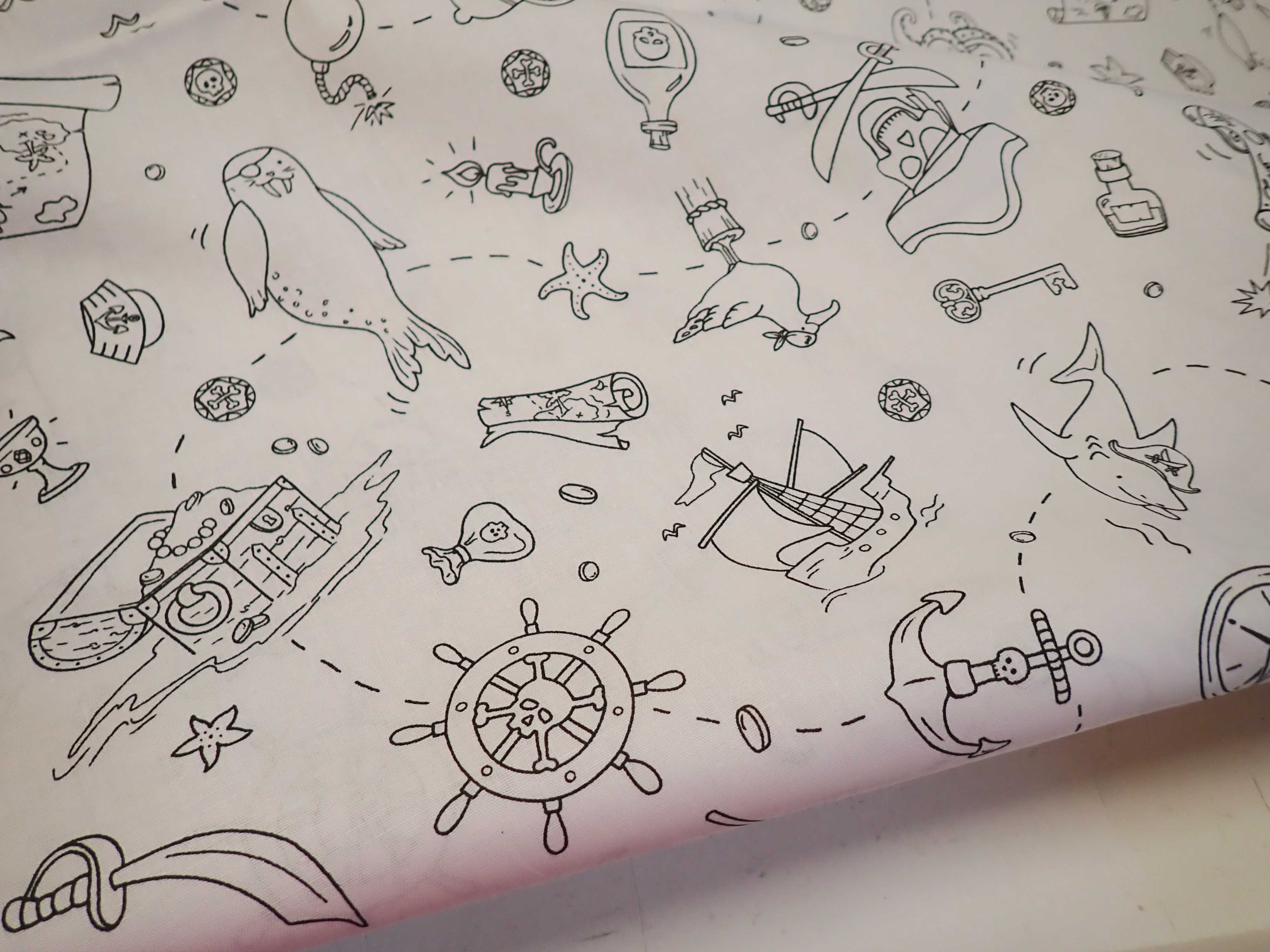 LÁTKA - OMALOVÁNKY - PIRÁTI