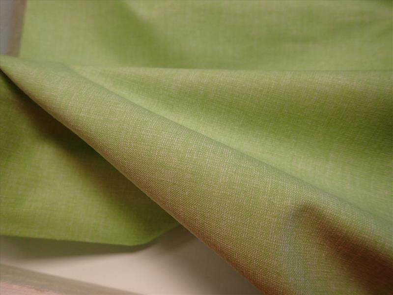 látka - LNĚNÝ EFEKT - PASTELOVĚ ZELENÁ