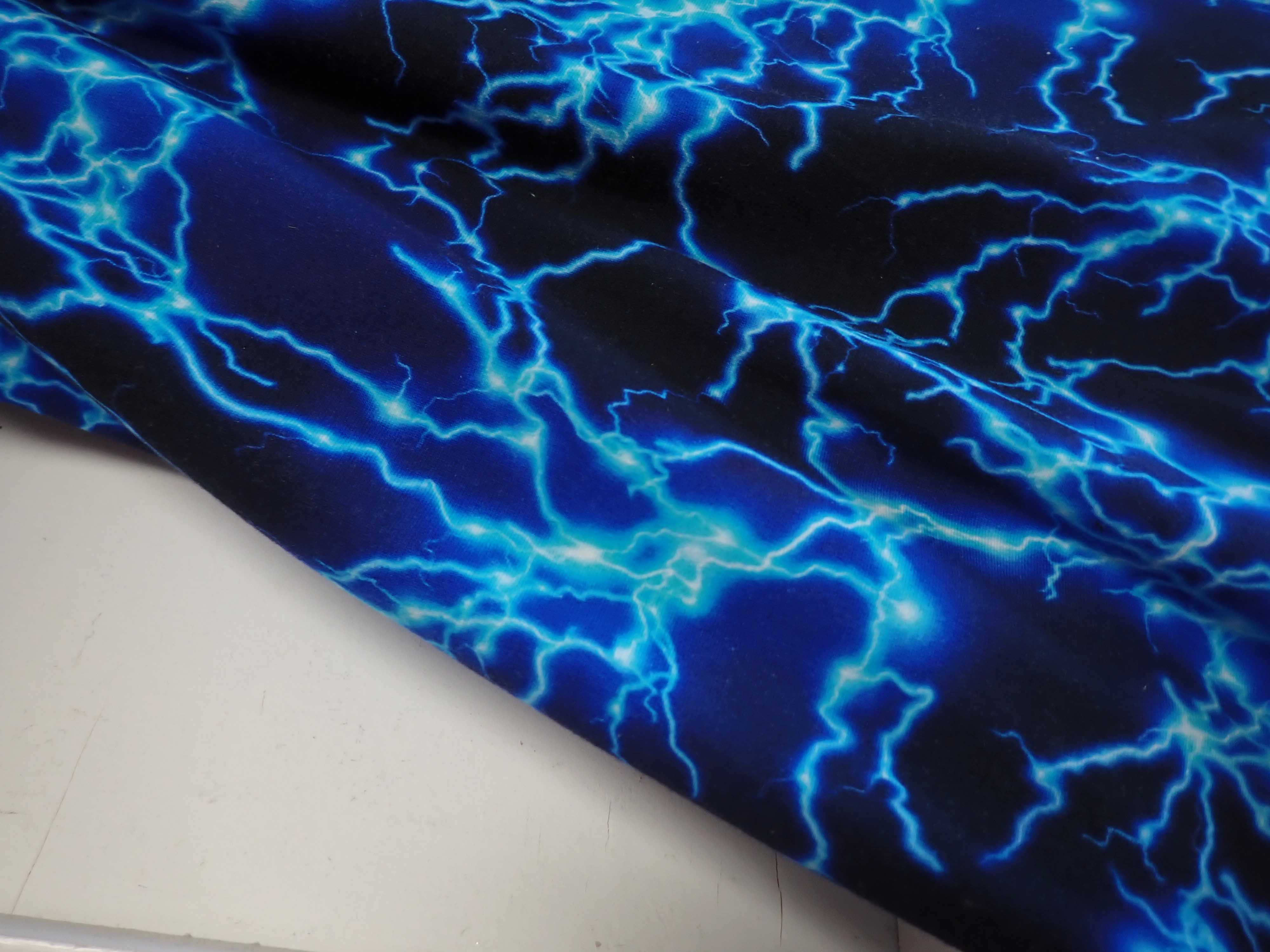 LÁTKA - TEPLÁKOVINA - FOTOTISK - BLESKY