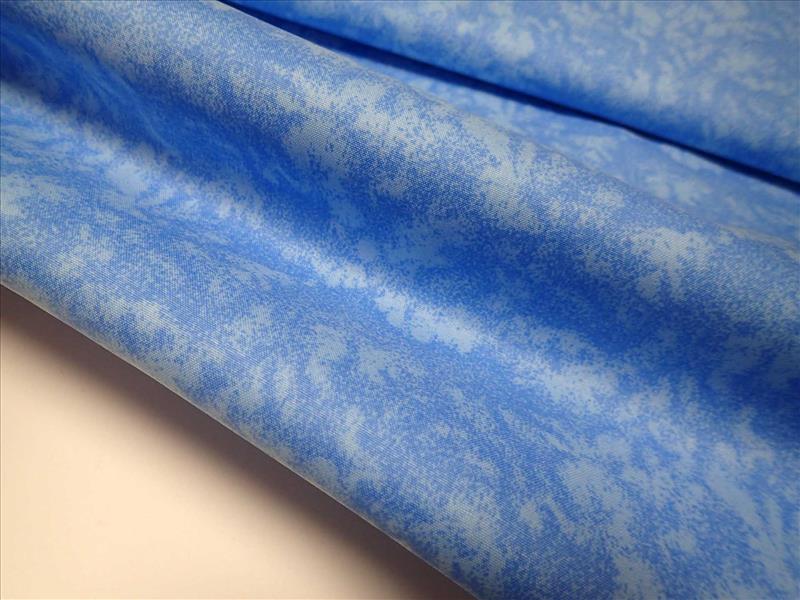 látka - MRAMOR - SVĚTLE MODRÝ