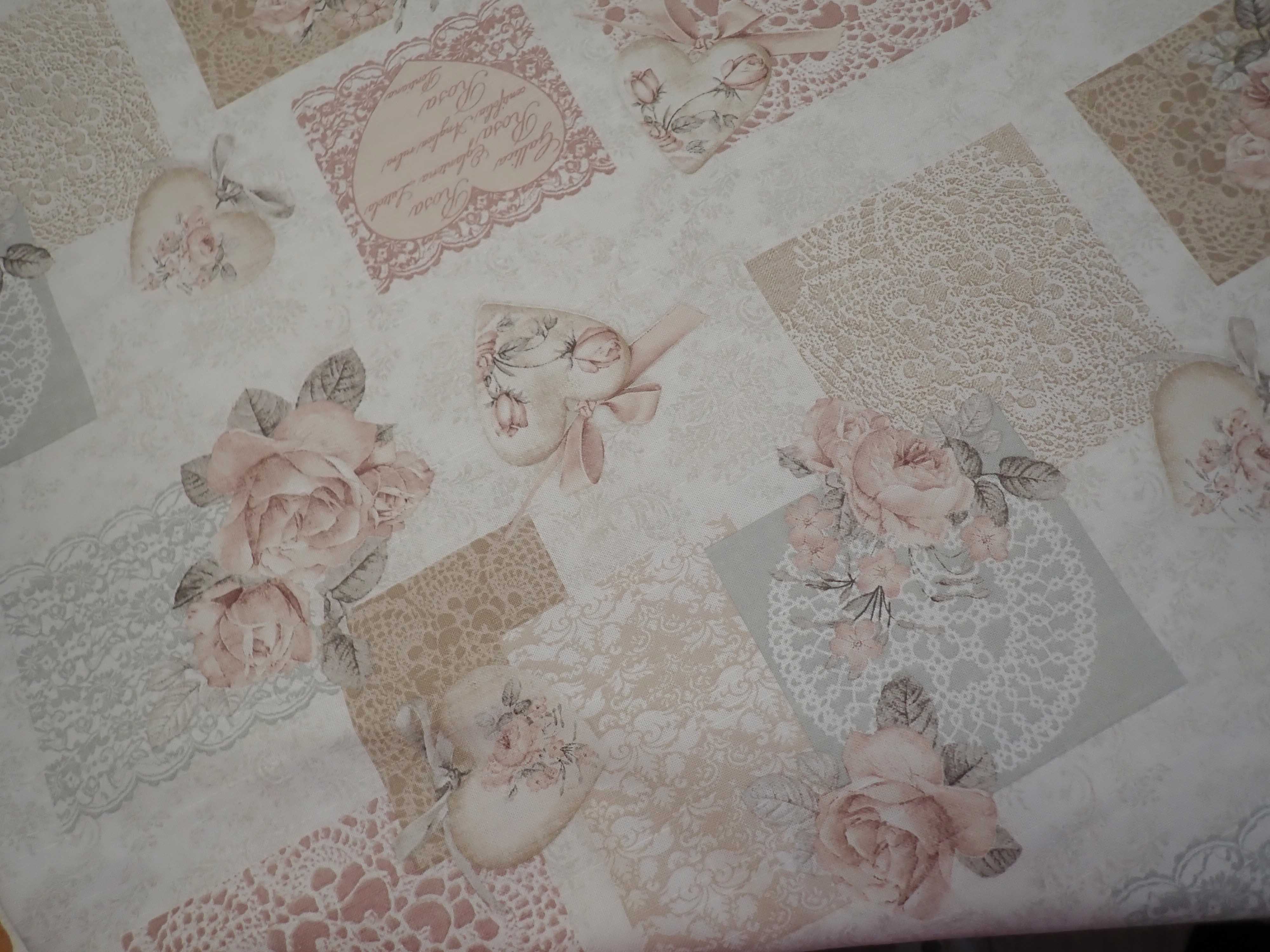 LÁTKA - POTAHOVKA - RŮŽE + KRAJKA