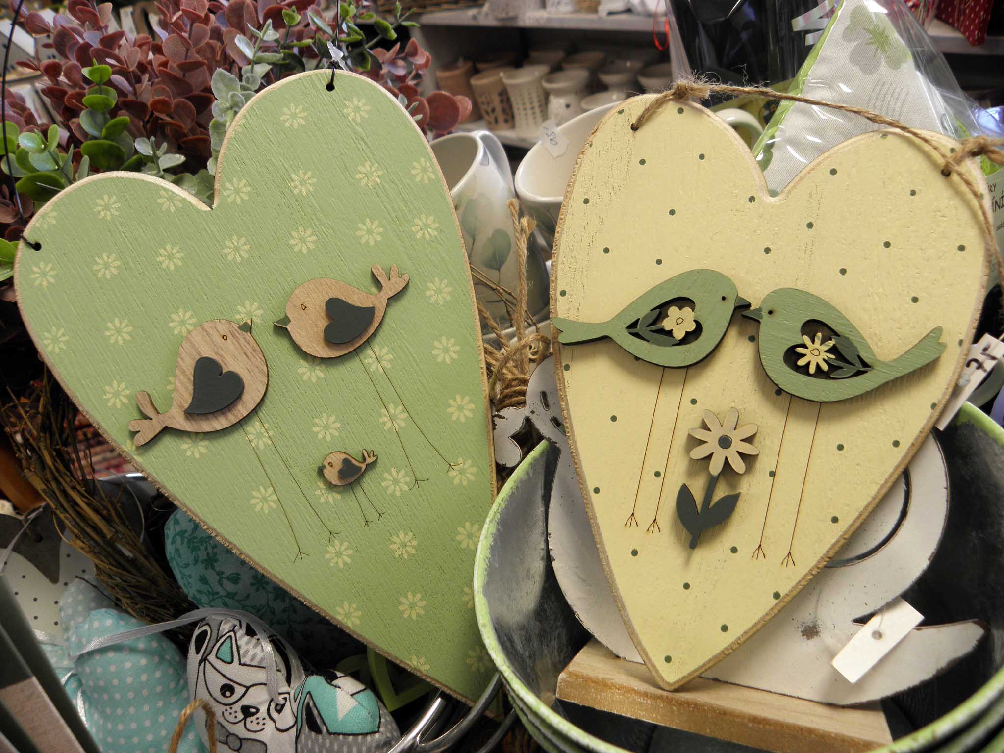 DEKORACE - ZELENÉ SRDÍČKO 