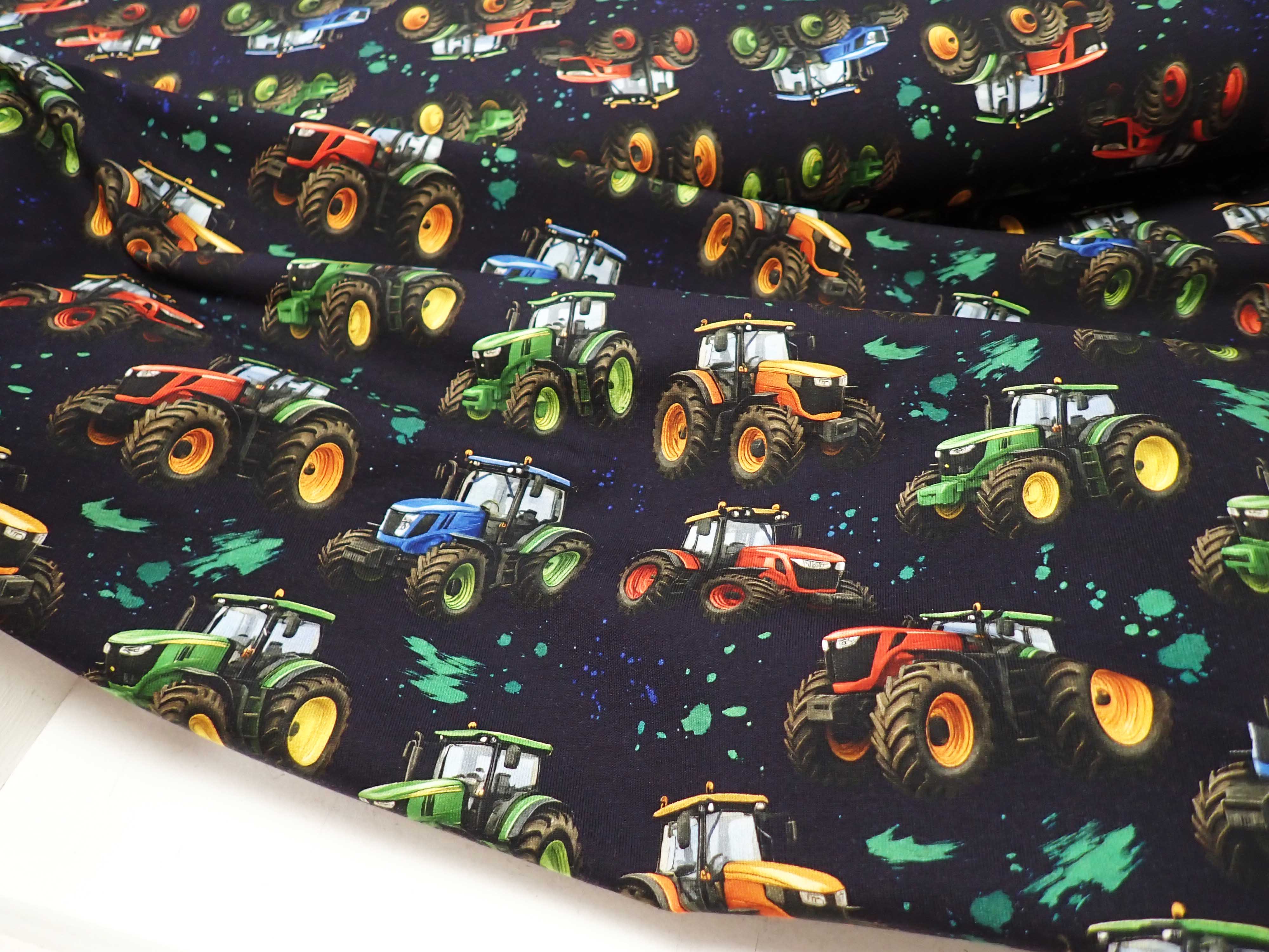 LÁTKA - TEPLÁKOVINA - FOTOTISK - TRAKTORY