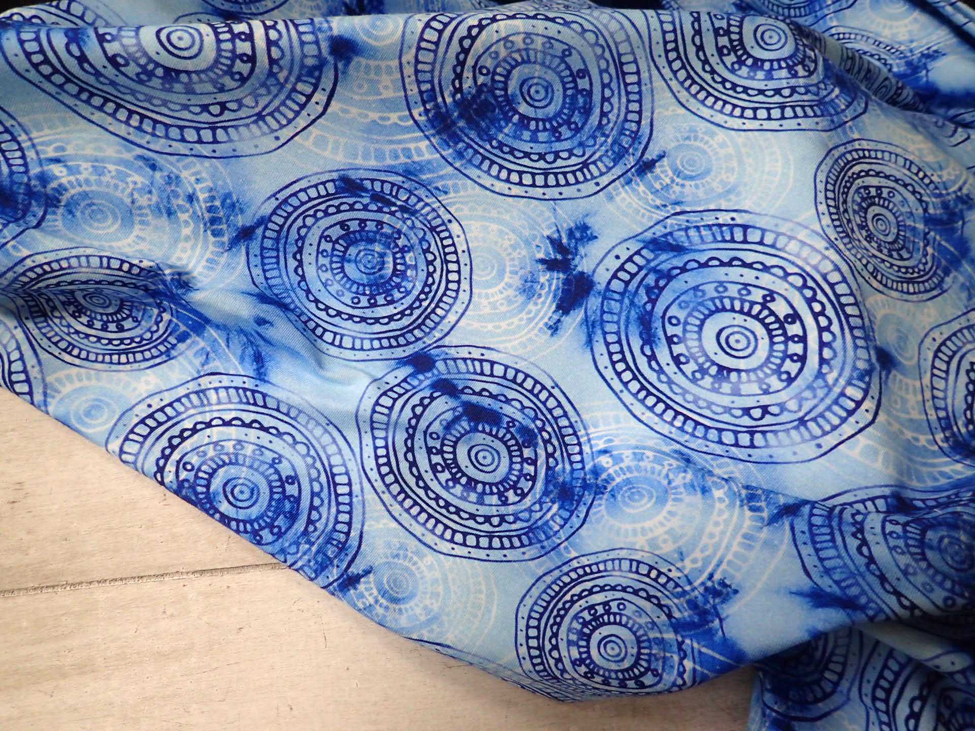 LÁTKA - TEPLÁKOVINA - MANDALY - FOTOTISK