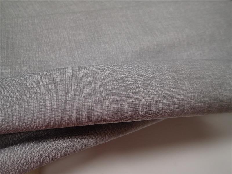 látka - LNĚNÝ EFEKT - STŘEDNĚ ŠEDÝ