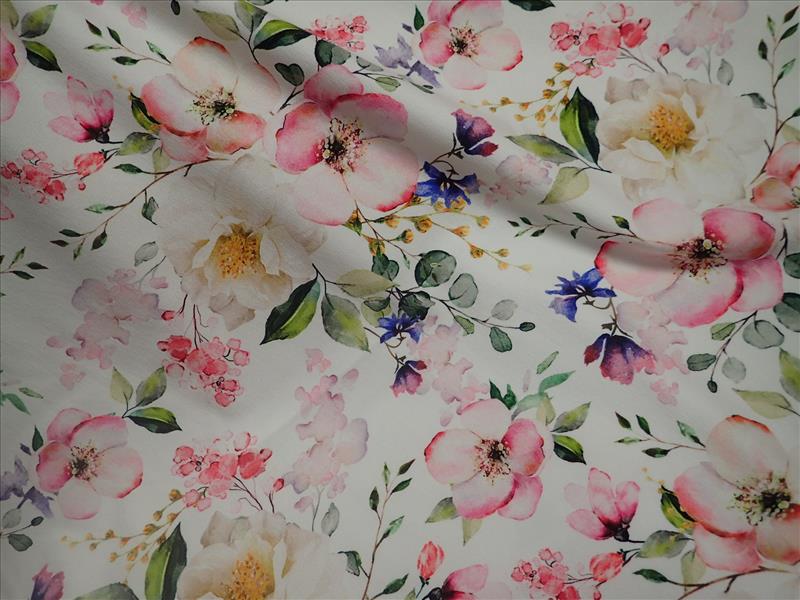 TEPLÁKOVINA - FOTOTISK -  KVĚTY