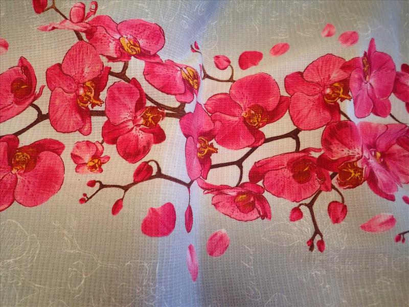 látka - WAFFLE - UTĚRKOVINA - ORCHIDEJ