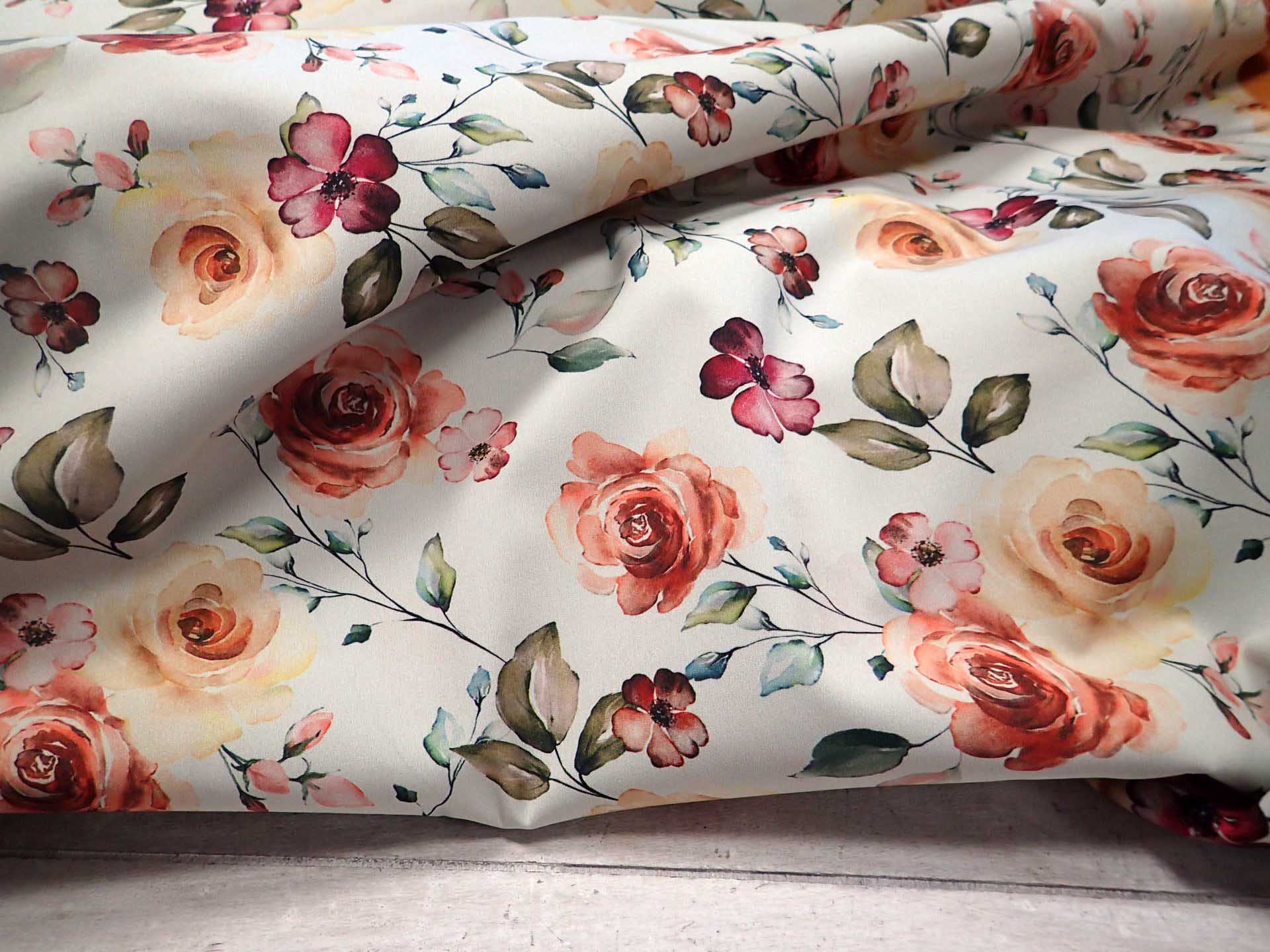 LÁTKA - SOFTSHELL - KVĚTY  - FOTOTISK