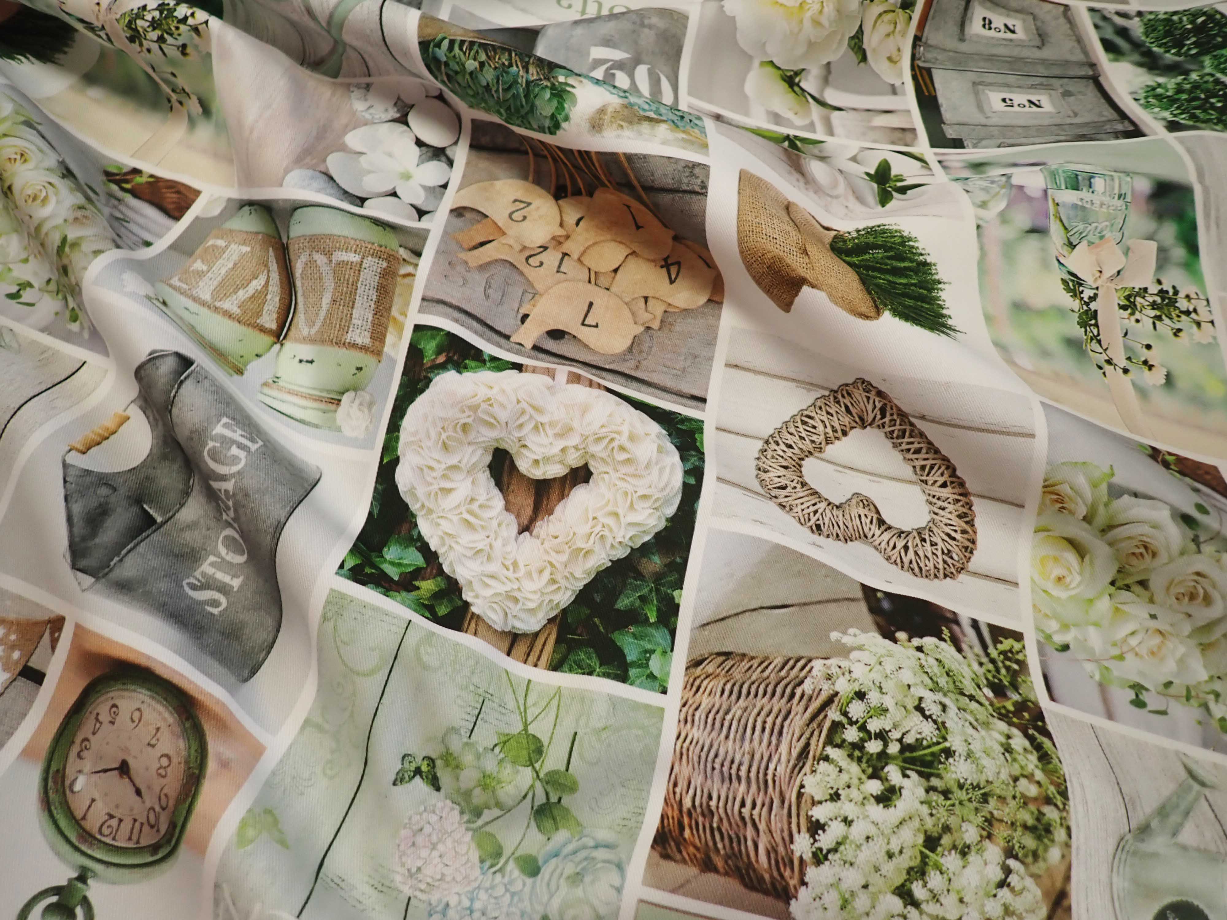 LÁTKA - FOTOTISK - SRDCE + KYTIČKY