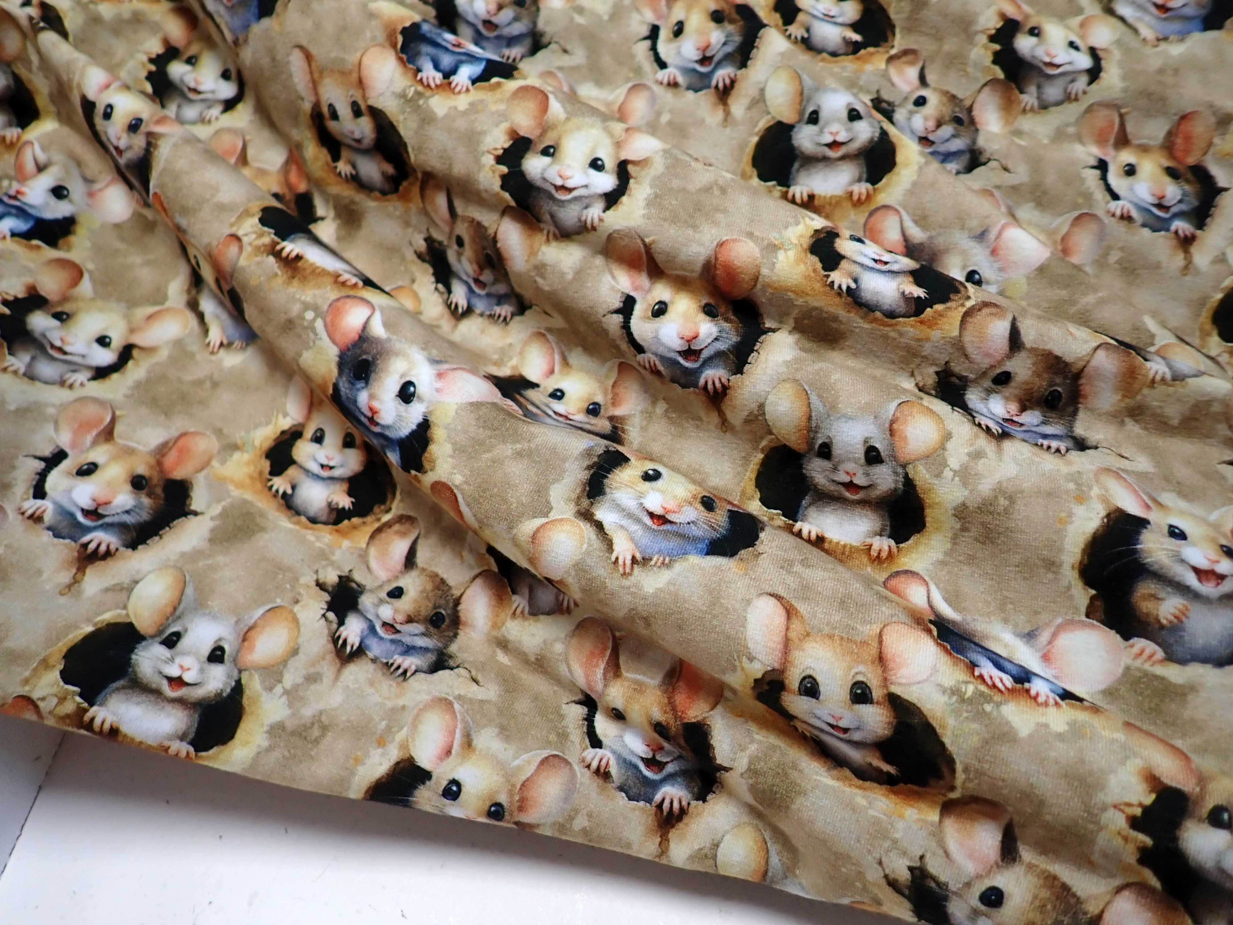 TEPLÁKOVINA - FOTOTISK - MYŠKY