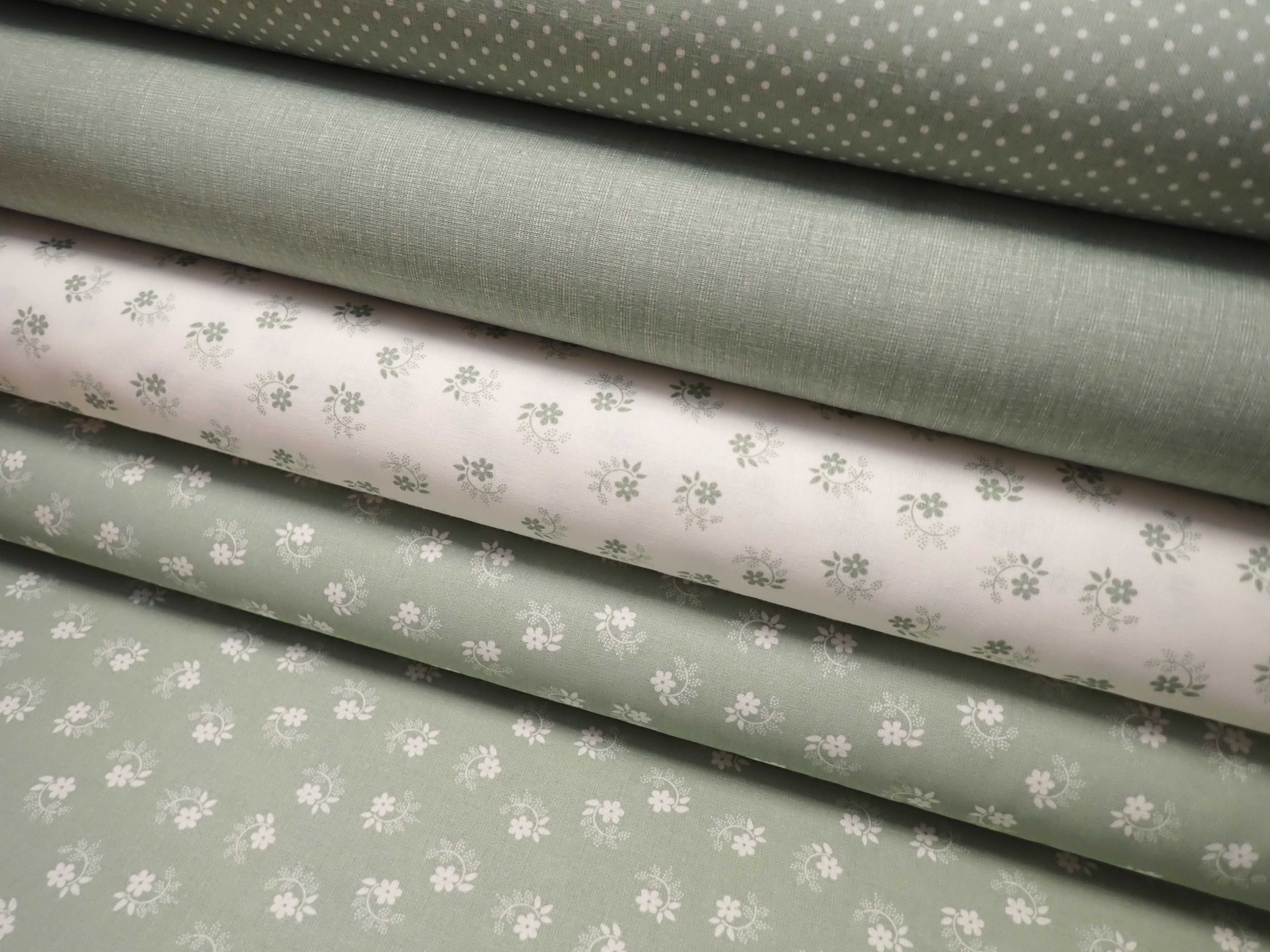 LÁTKA - SVĚTLÁ + MENTOLOVOŠEDÉ KYTIČKY