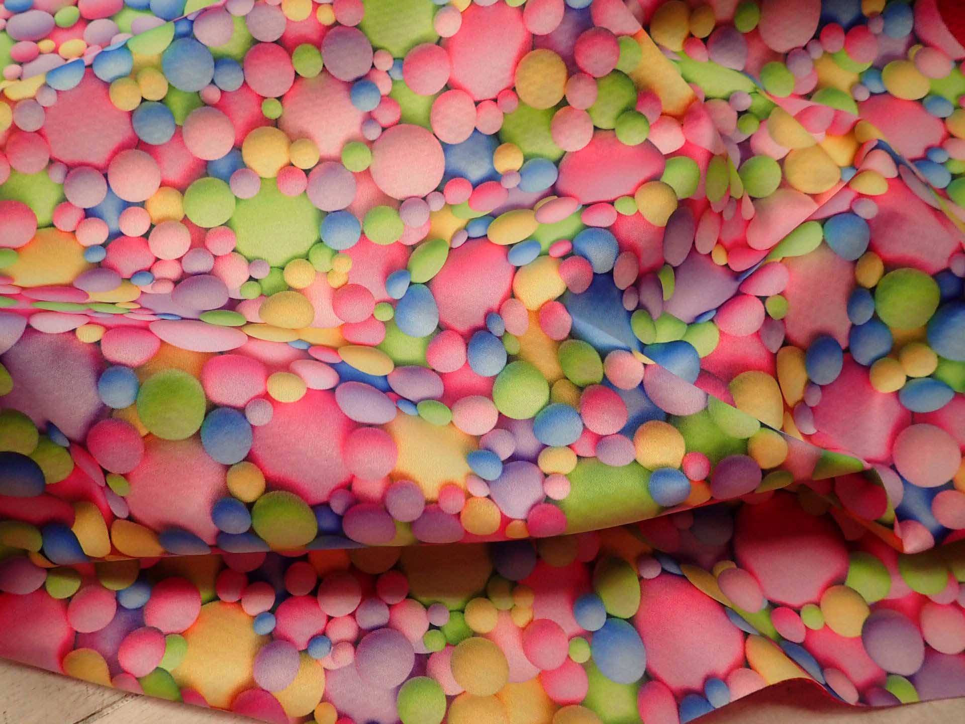 SOFTSHELL - JARNÍ - FOTOTISK - BAREVNÉ KULIČKY