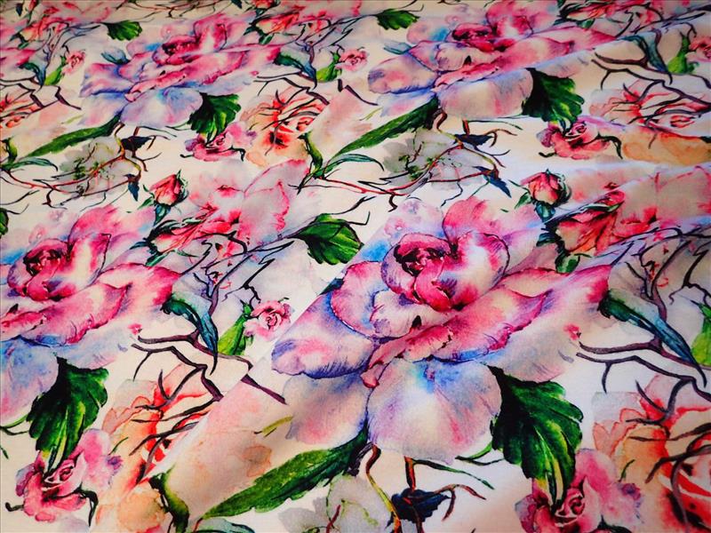 PLETENINA - JESREY - FOTOTISK - KVĚTY