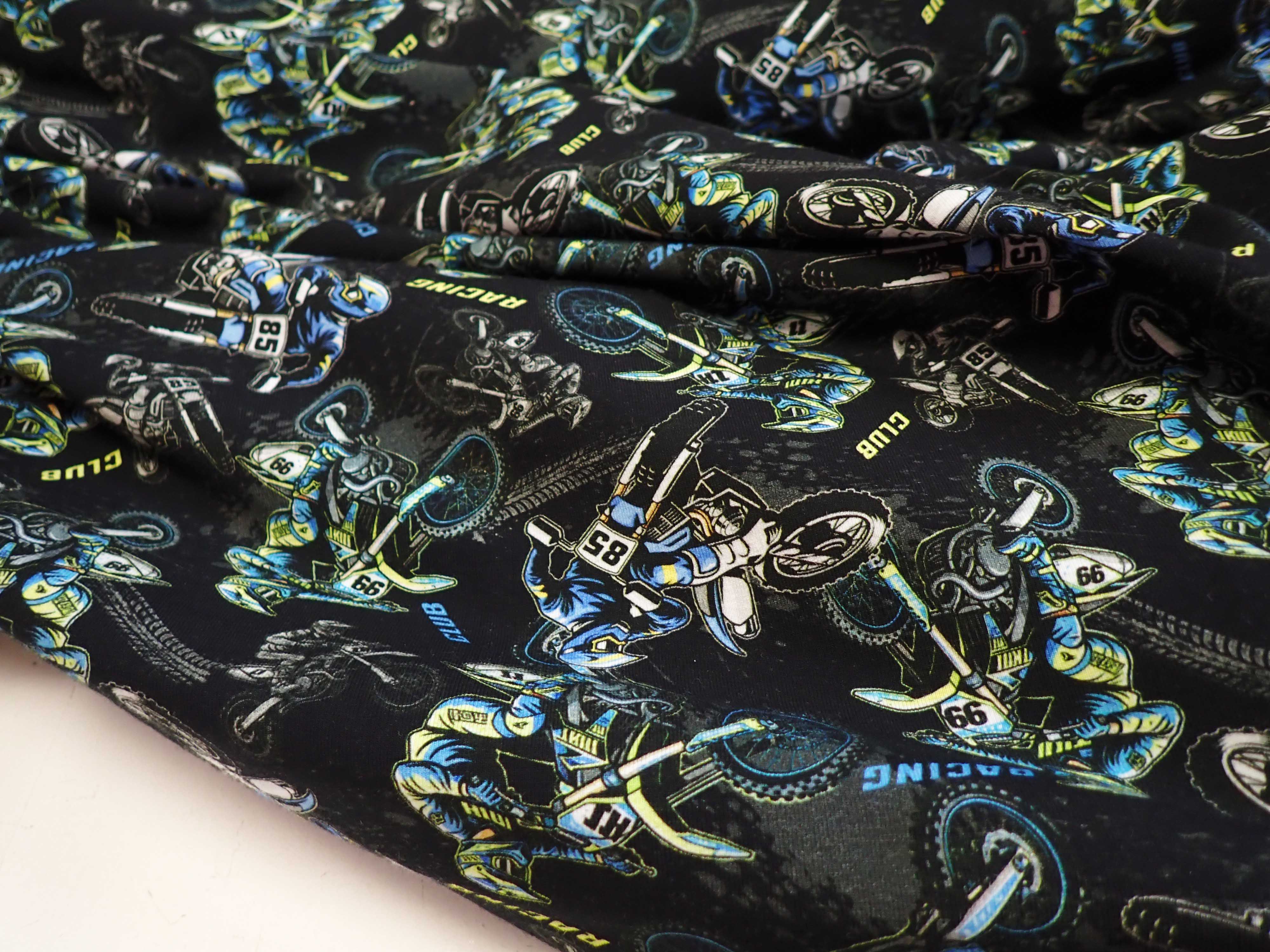 PLETENINA - JERSEY - FOTOTISK - MOTORKY