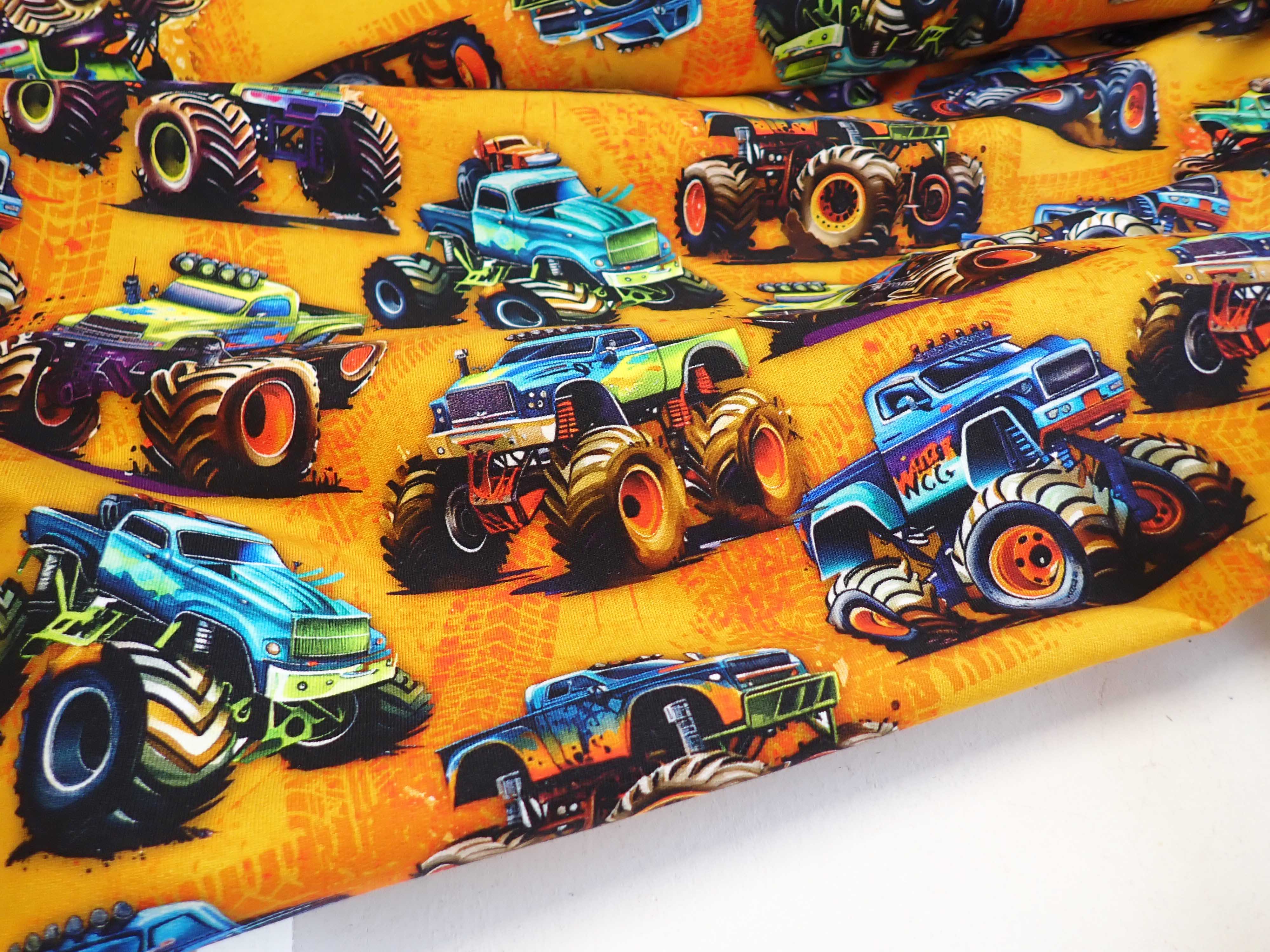 LÁTKA - TEPLÁKOVINA - TERÉNNÍ AUTA - FOTOTISK