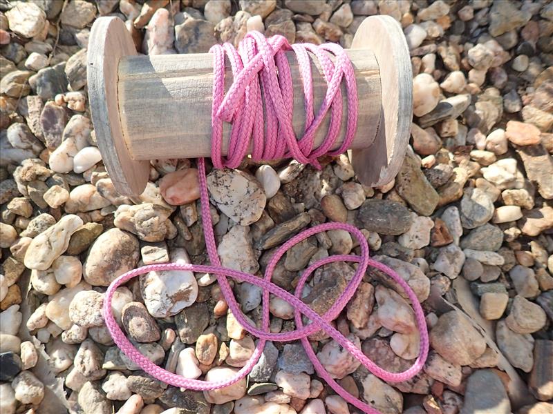 Oděvní šňůra - RŮŽOVOFIALOVÁ