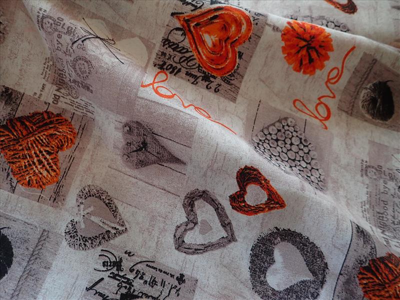 LÁTKA - POTAHOVKA - SRDÍČKA