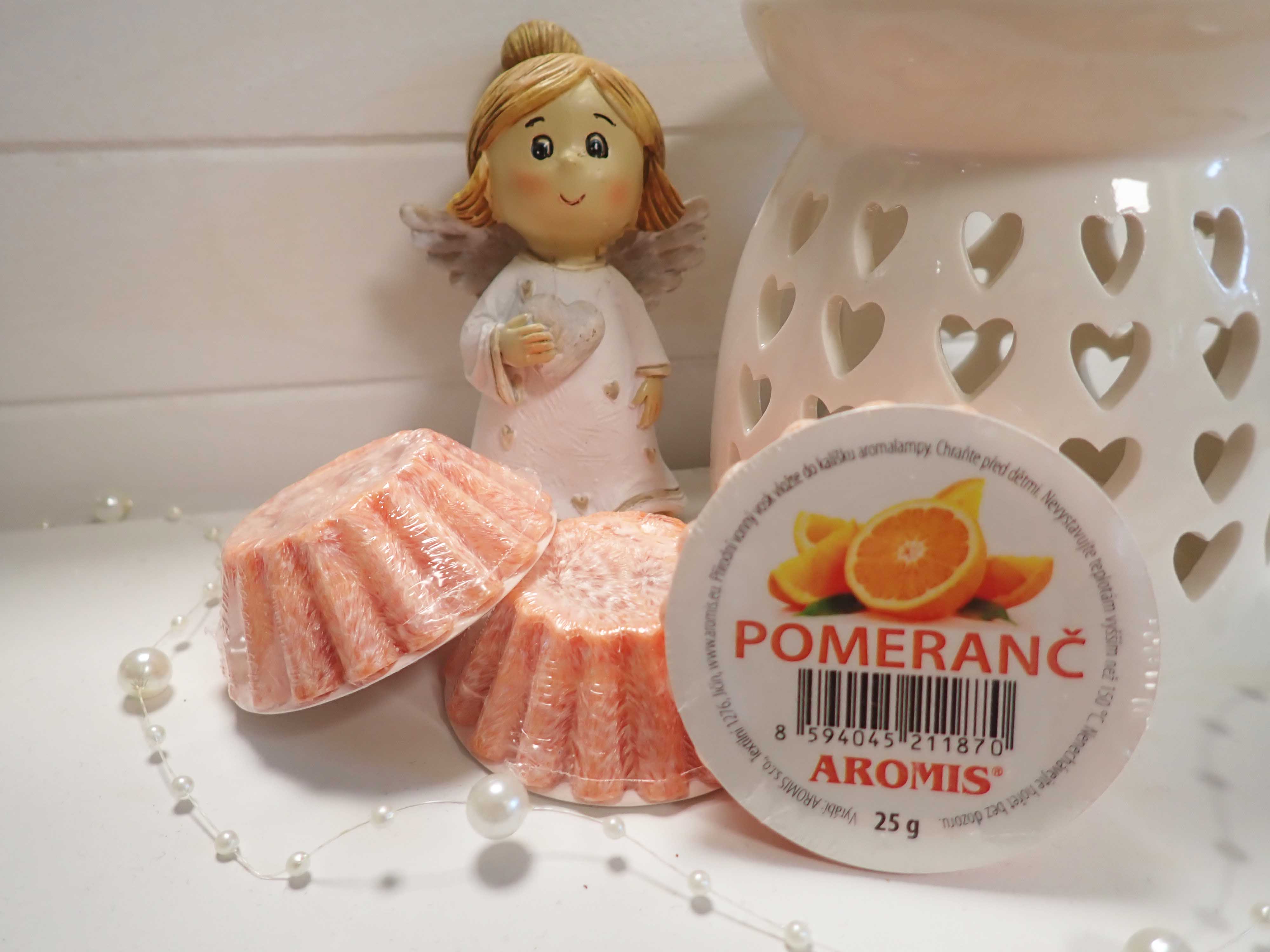 VONNÝ VOSK DO AROMALAMP - POMERANČ