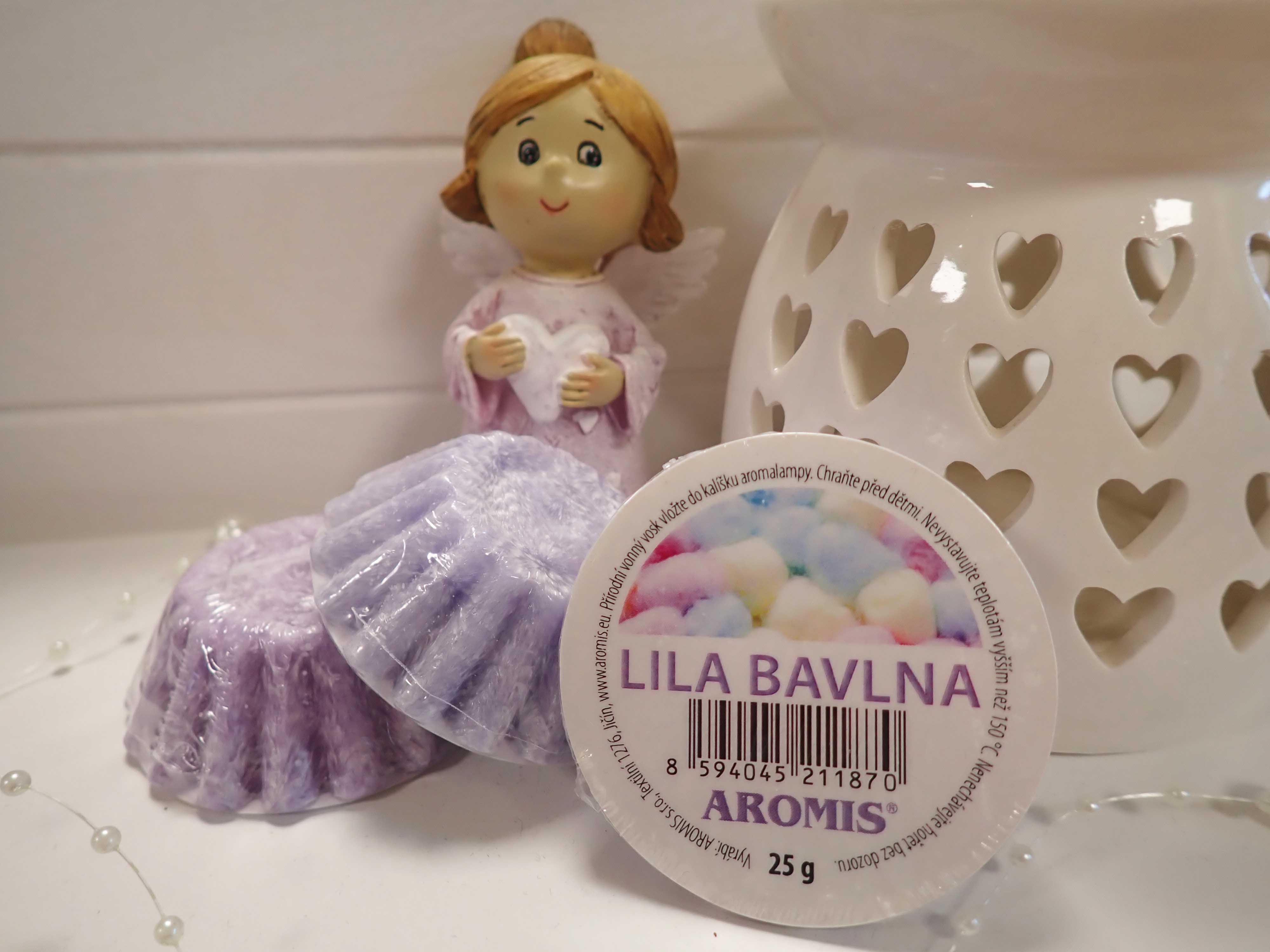 VONNÝ VOSK DO AROMALAMP - LILA BAVLNA