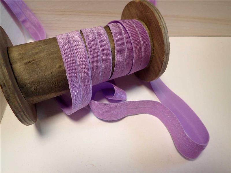 ELASTICKÝ ŠIKMÝ PROUŽEK - SVĚTLE FIALOVÝ - ŠÍŘE 20 MM