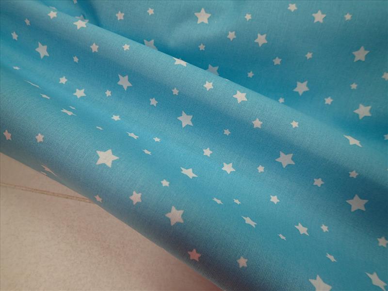 LÁTKA - TYRKYSOVÁ + HVĚZDIČKY