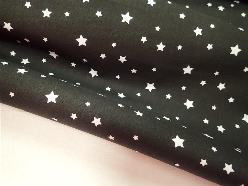 LÁTKA - ČERNÁ + HVĚZDIČKY