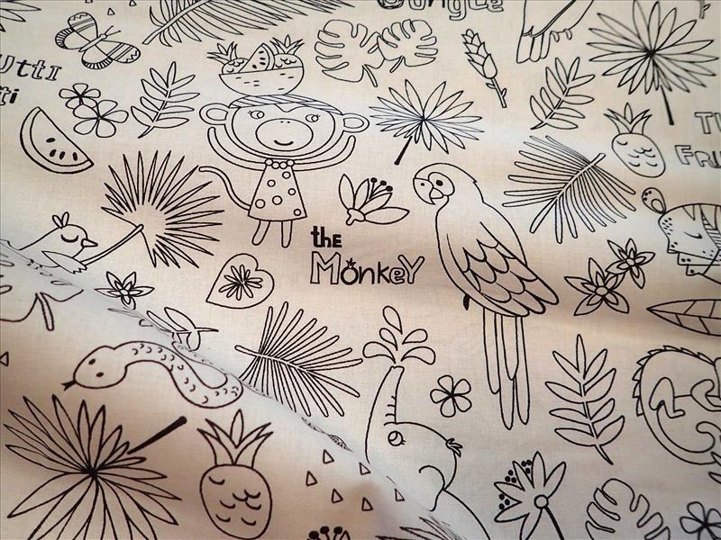 LÁTKA - OMALOVÁNKY - JUNGLE