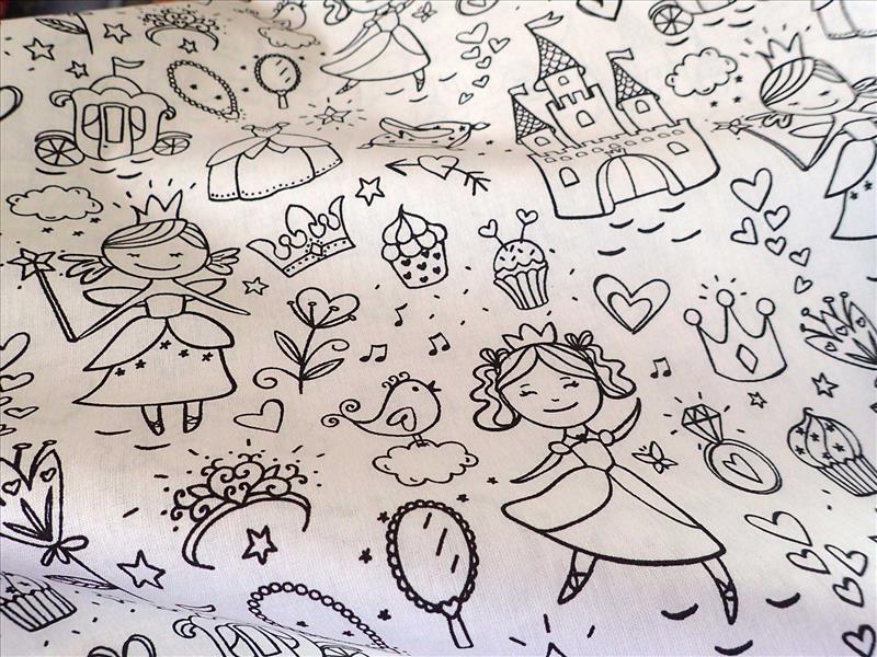 LÁTKA - OMALOVÁNKY - PRINCEZNY