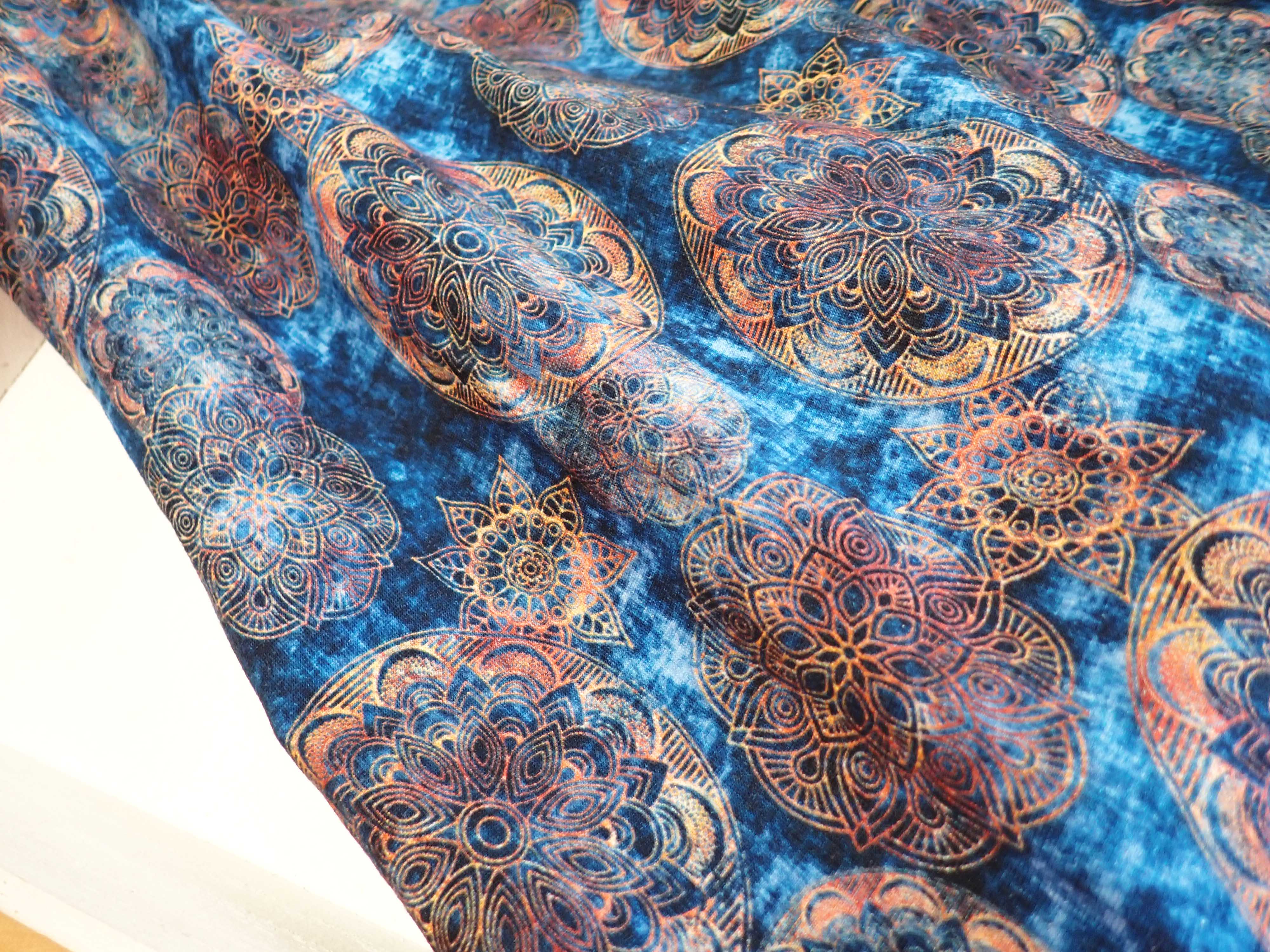 PLETENINA - JERSEY - FOTOTISK - MANDALY