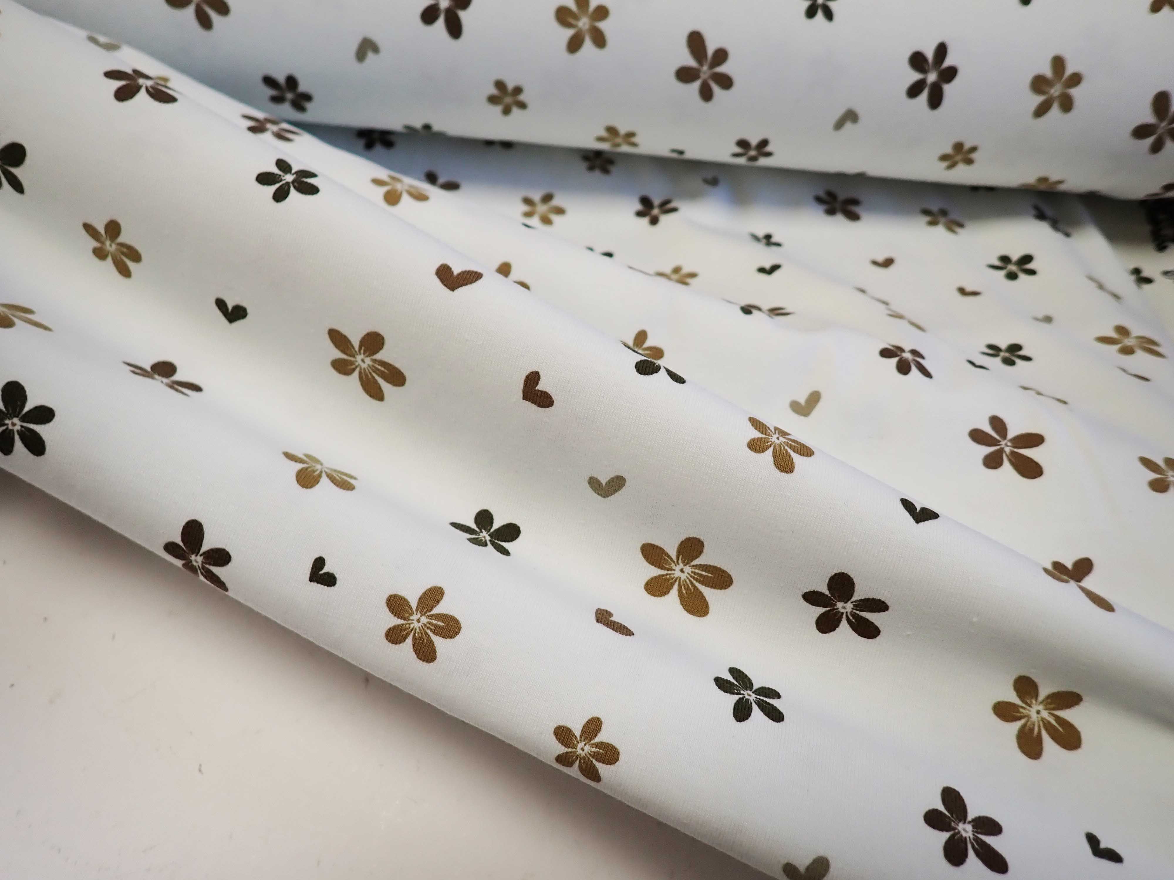 PLETENINA - JERSEY - HNĚDÉ KYTIČKY