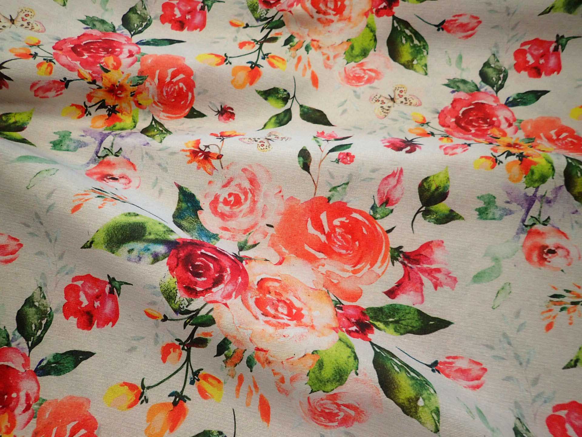 LÁTKA - POTAHOVKA - KVĚTY