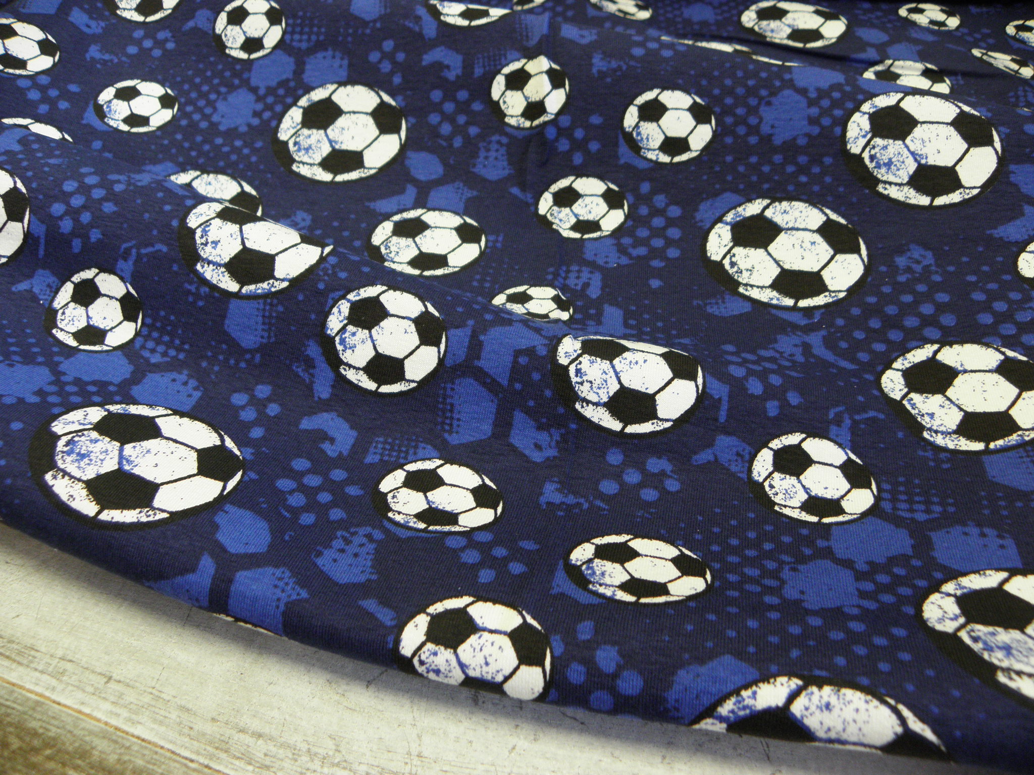 PLETENINA - JERSEY - FOTBAL - MODRÝ