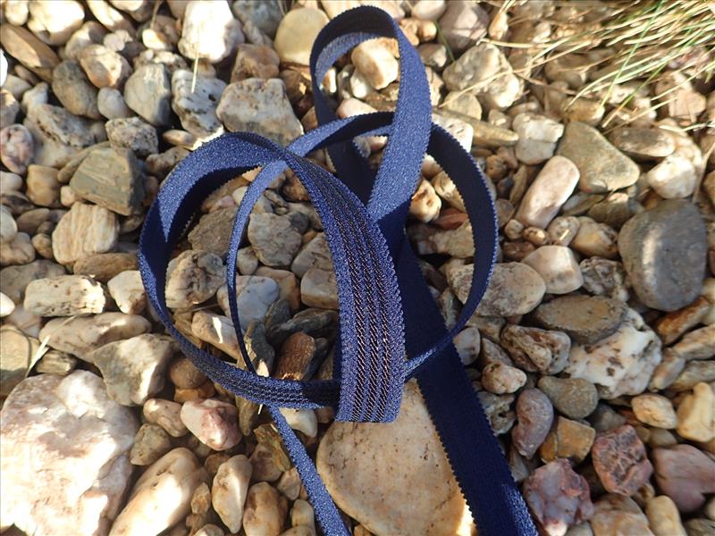 Gumička  - PRUŽENKA - TMAVĚ MODRÁ