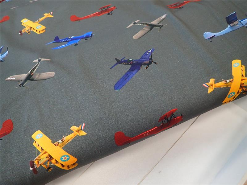 PLETENINA - JERSEY - FOTOTISK - LETADLA