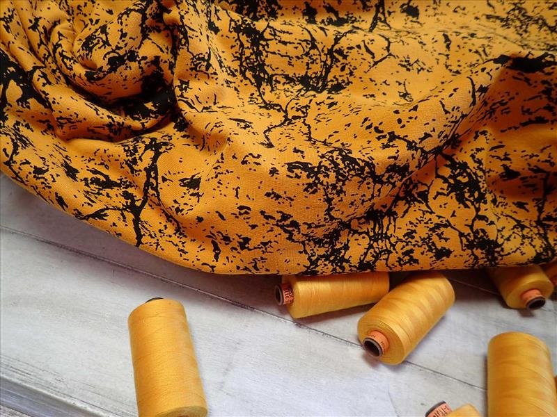 nit - HOŘČICOVÁ - AMANN - BELFIL S - 100% polyesterová - VYSOCEPEVNOSTNÍ - 1000 m