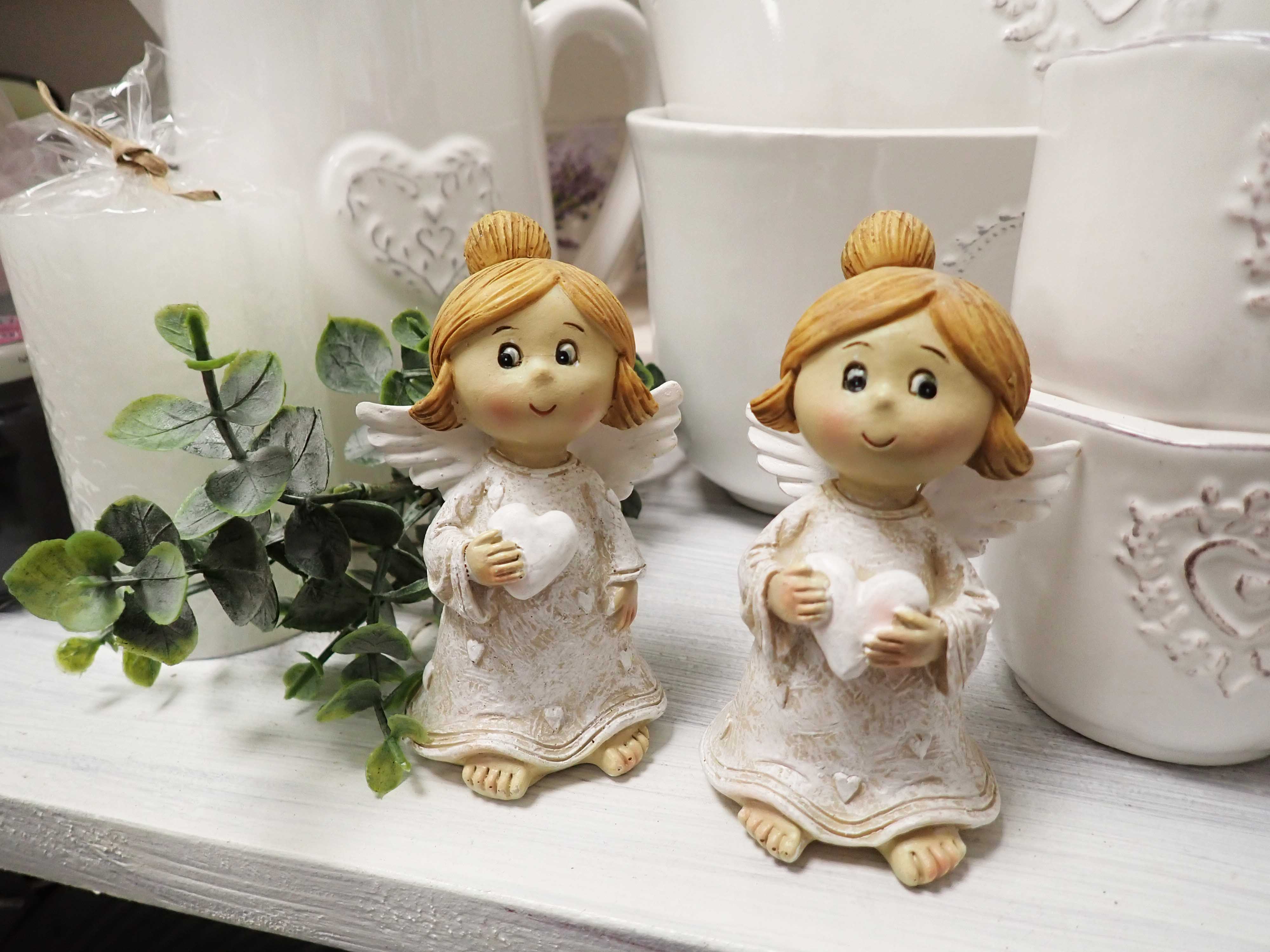 DEKORACE - ANDÍLEK - BÉŽOVÝ