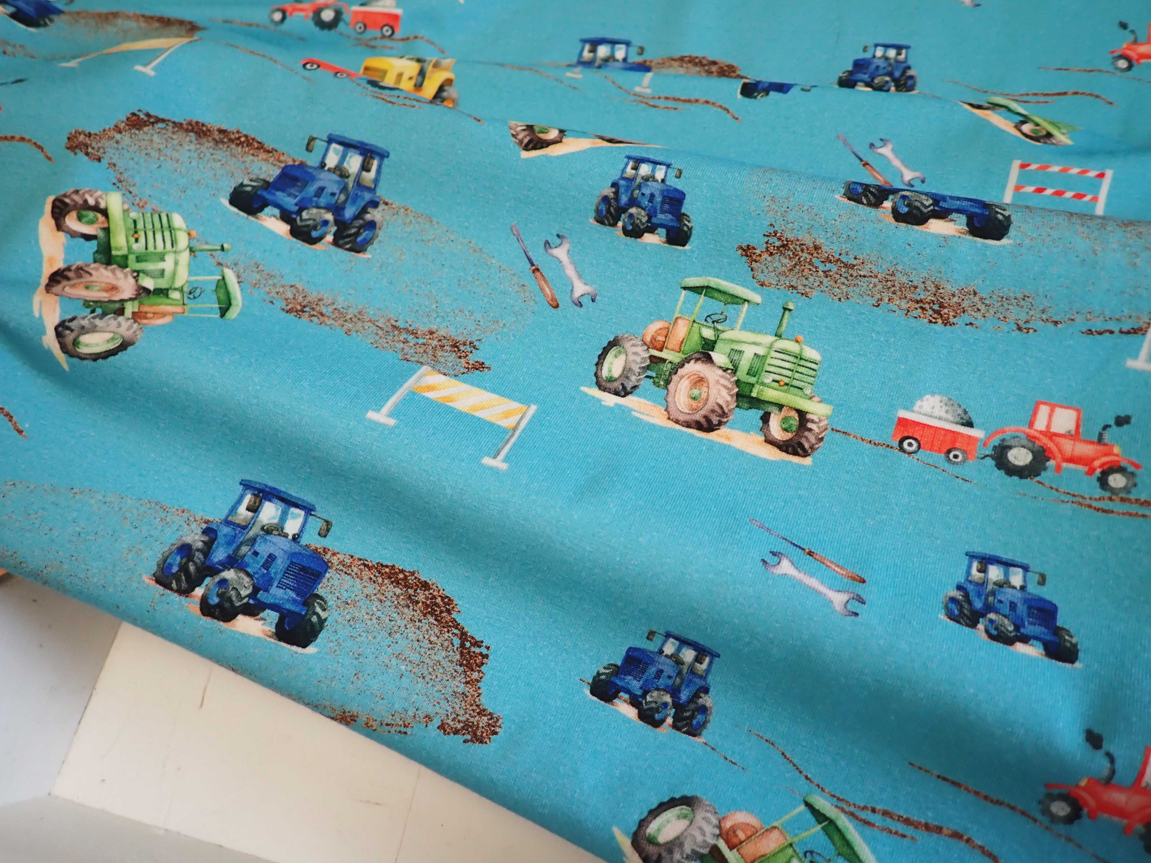 PLETENINA - JERSEY - FOTOTISK - TRAKTORY