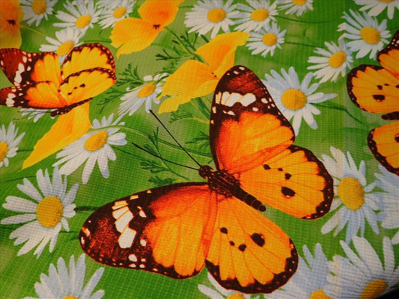 látka - WAFFLE - UTĚRKOVINA - MOTÝLEK